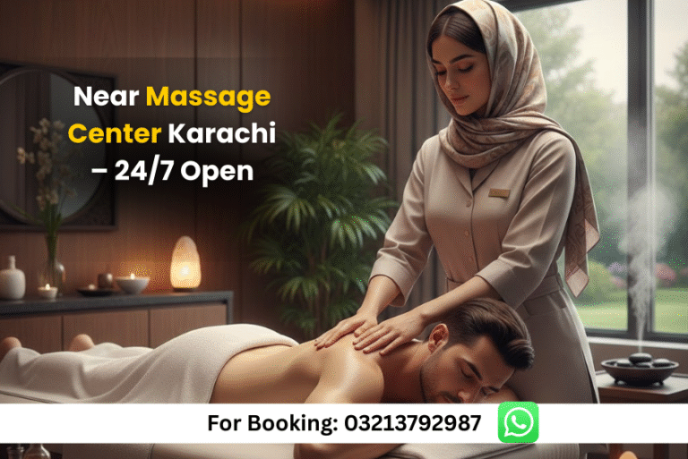 Read more about the article Near Massage Center Karachi – 24/7 Open Luxury Spa Experience