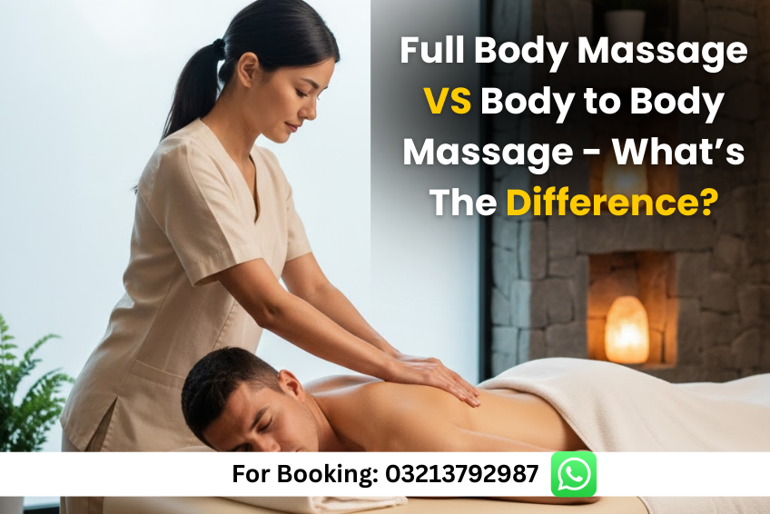Read more about the article Full Body Massage VS Body to Body Massage – What’s The Difference?