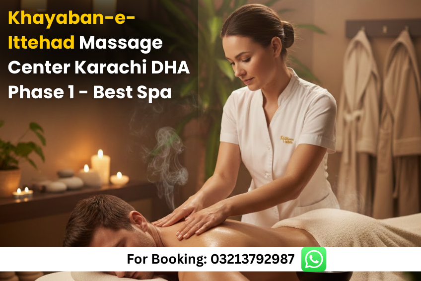 Read more about the article Khayaban-e-Ittehad Massage Center Karachi DHA Phase 1 – Best Spa