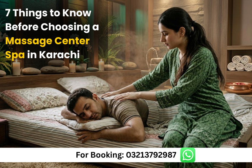 Read more about the article 7 Things to Know Before Choosing a Best Massage Center Spa in Karachi